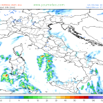 Precipitazioni domenica