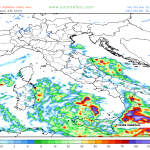 Precipitazioni martedì