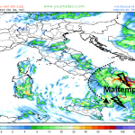 Precipitazioni mercoledì