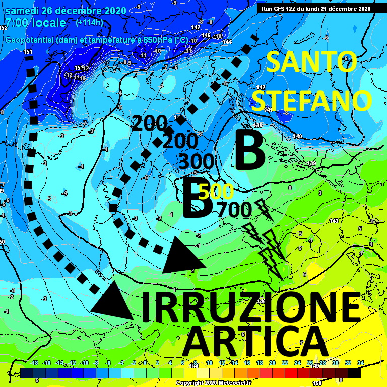 CON IL NATALE ARRIVA IL MALTEMPO E FREDDO, ARIA ARTICA E NEVE A QUOTE ...